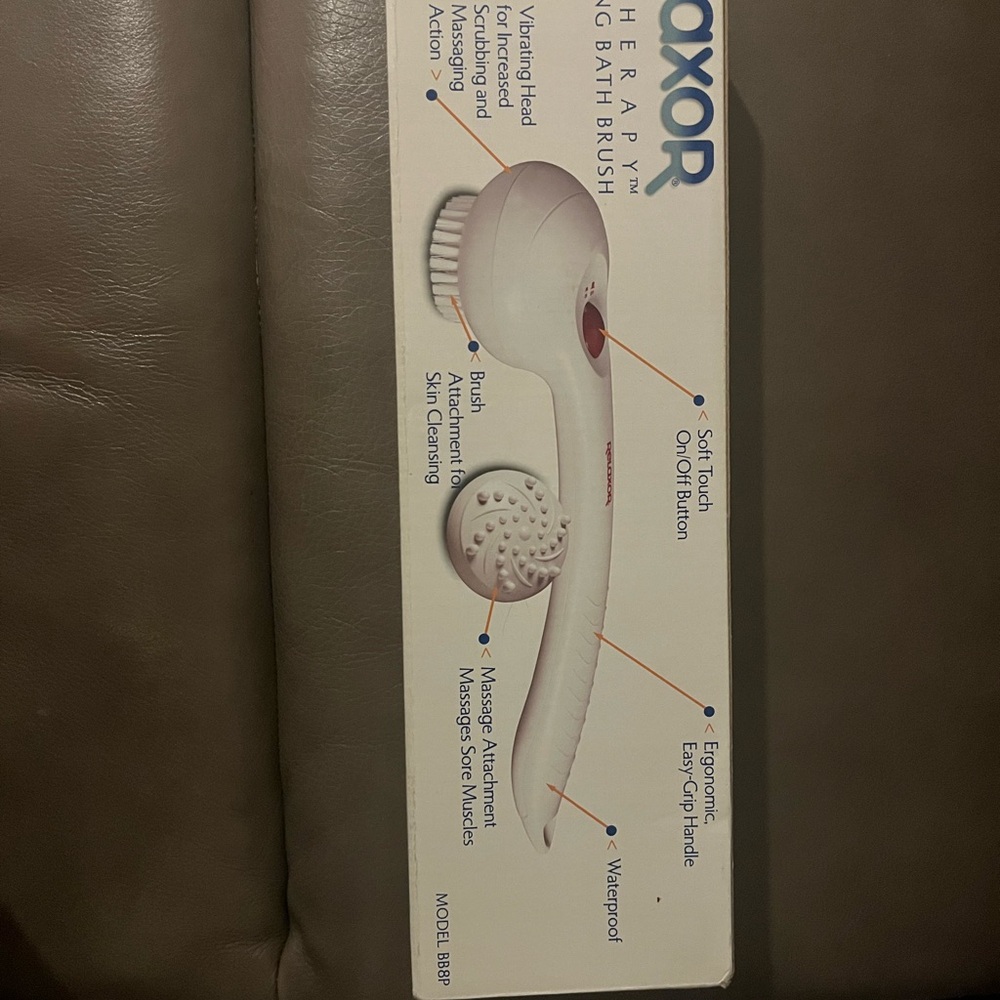 Voxor White Bath Brush